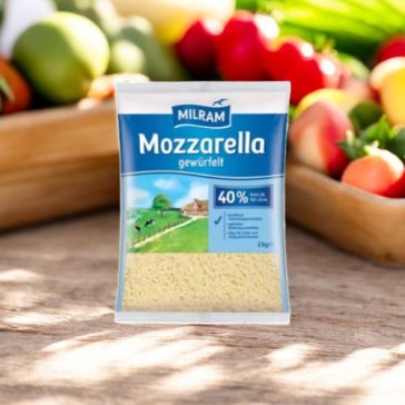 Mozzarella gewürfelt